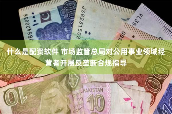 什么是配资软件 市场监管总局对公用事业领域经营者开展反垄断合规指导
