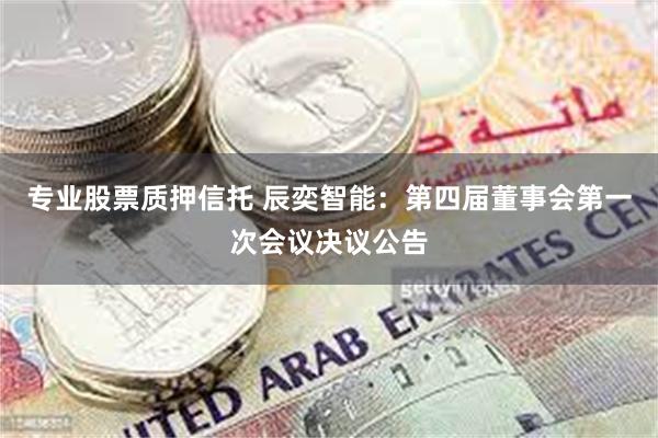 专业股票质押信托 辰奕智能：第四届董事会第一次会议决议公告
